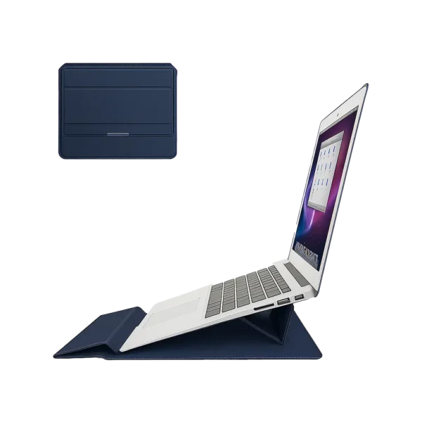 Housse de protection professionnelle pour ordinateur portable avec rembourrage anti-choc et design fin