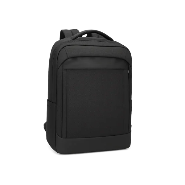 Sac à dos professionnel noir 17 pouces avec poches multiples et compartiment ordinateur