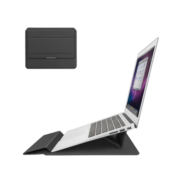 Housse de protection professionnelle pour ordinateur portable avec rembourrage anti-choc et design fin